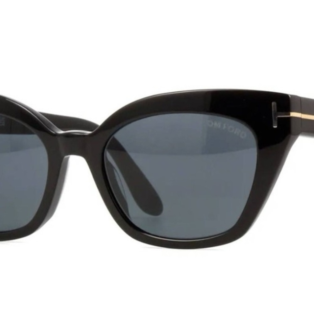 Tom Ford JULIETTE FT 1031 Shiny Black/Grey (01A) Sunglasses